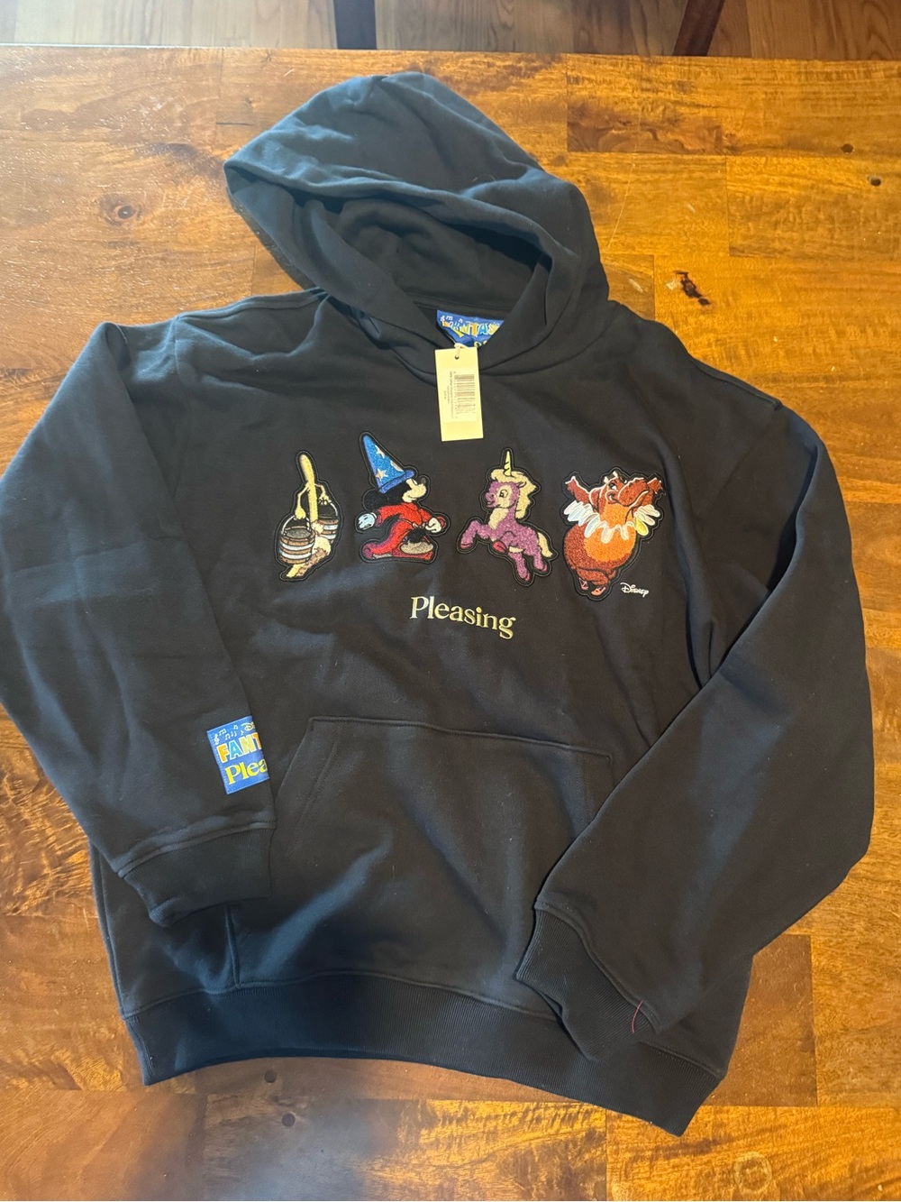 NWT Disney Harry Styles Fantasia x Pleasing Fantasia Patches hoodie sz M
